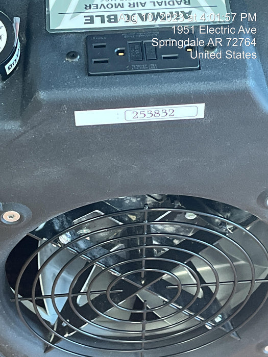 2022 PHOENIX AirMAX Radial Air Mover