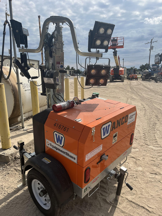 2024 Wanco WLTT-4MM4K Diesel, Deep Sea Controller, Shore Power Plug, Auto Start, (4) 350W LED Floodlights, 4kW Generator, 60 Gal Fuel Tank, 2" Ball, T3