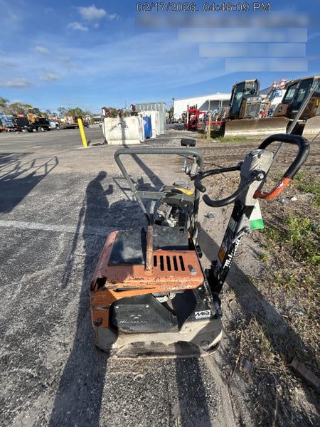 2022 Multiquip MVH158 Honda GX200, 17" Plate, Gas