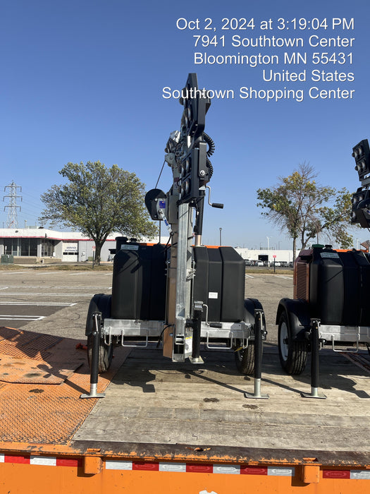 2024 Wanco WLTT-4MM4K Diesel, Deep Sea Controller, Shore Power Plug, Auto Start, (4) 350W LED Floodlights, 4kW Generator, 60 Gal Fuel Tank, 2" Ball, T3