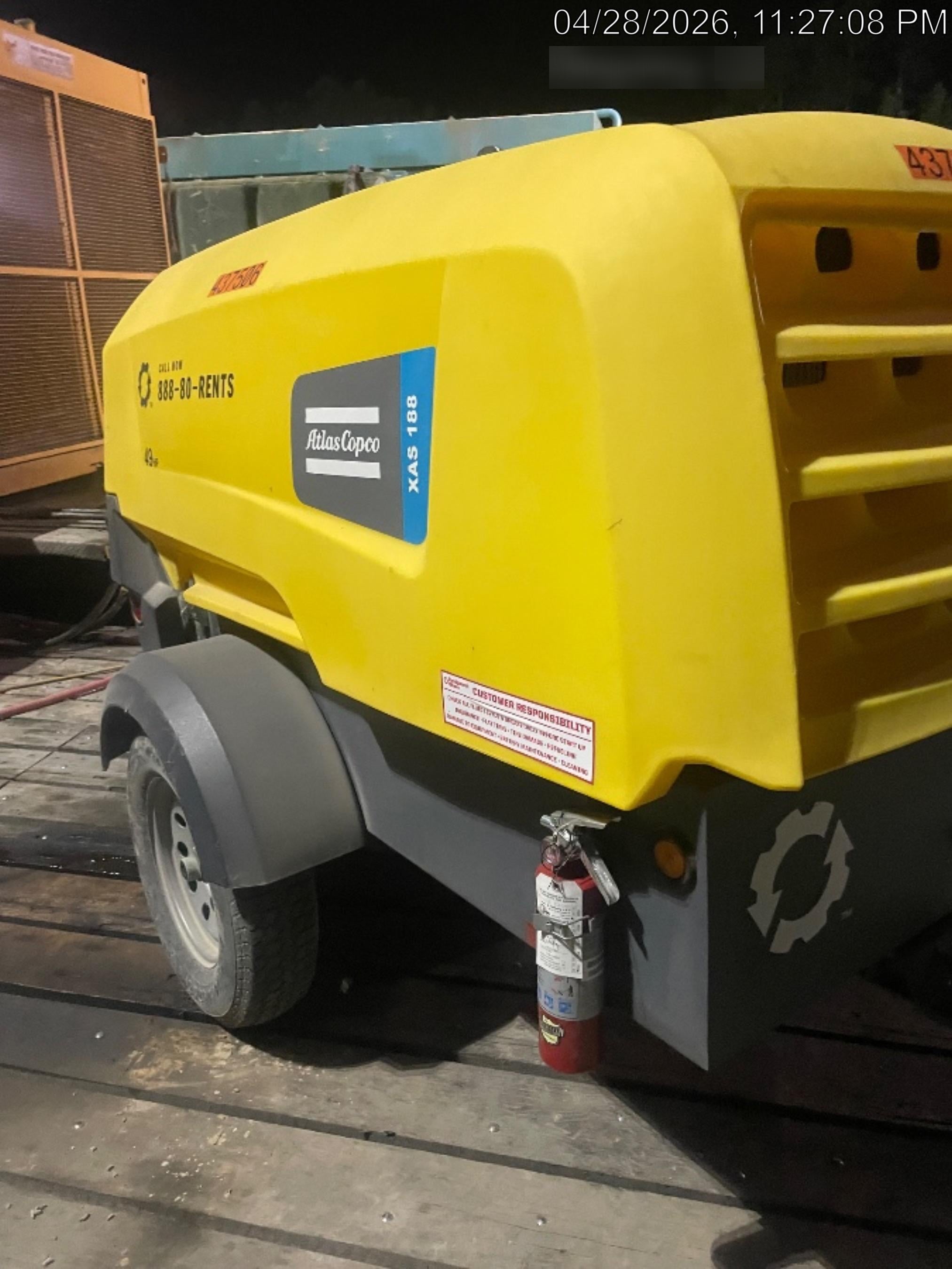 2024 ATLAS COPCO XAS188 CWK