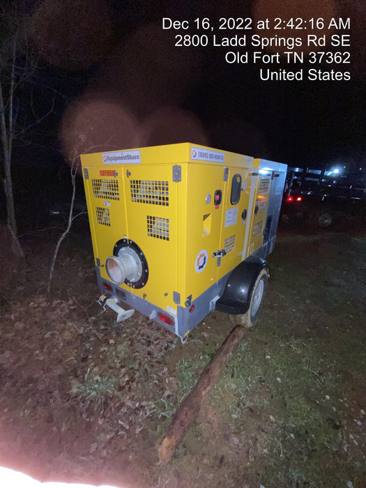 2020 ATLAS COPCO PAS 200 HF CS Enclosed