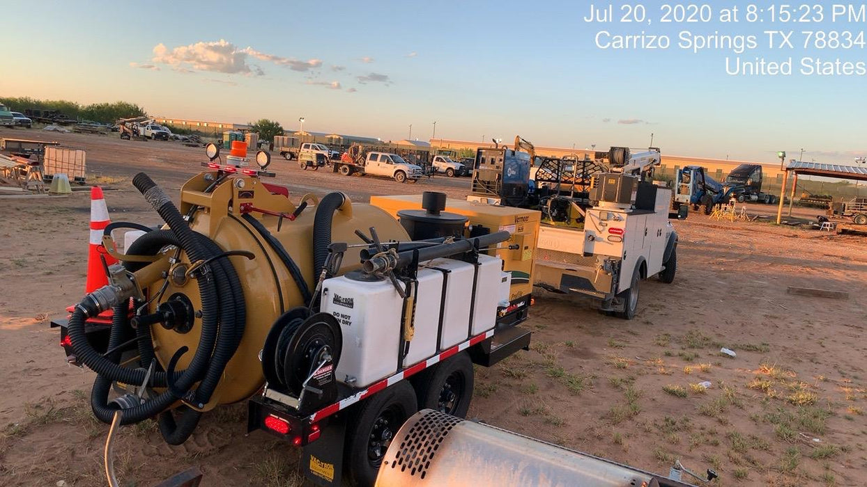 2020 Vac-Tron LP573XDT 24Hp Kohler Diesel - 500 Gal Debris Tank - 500 CFM Vacuum Pump - x2 100 Gal Water Tanks