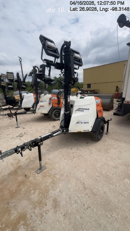2023 Generac MLT2 Diesel, Flex Switch 120V Input, Powerzone Controller, 
(4) 320W LED Lights, 4kW Generator, 39.9 Gal Fuel Tank, 2" Ball, T3