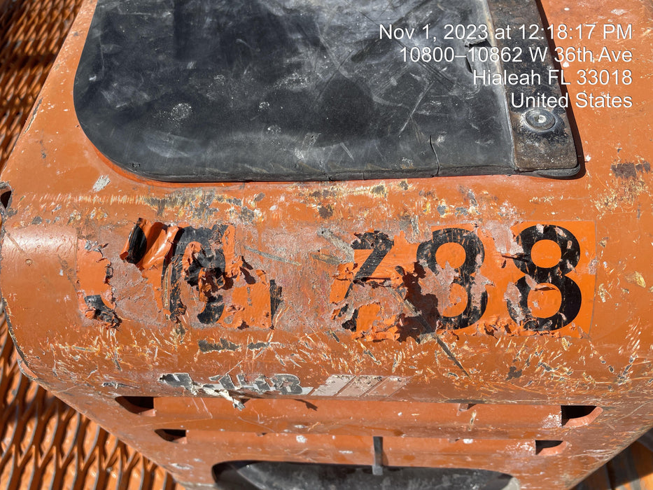 2023 Multiquip MVH158 Honda GX200, 17" Plate, Gas