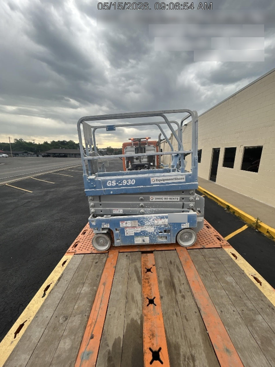 2019 Genie GS-1930 Fixed Rails with Chain Entry