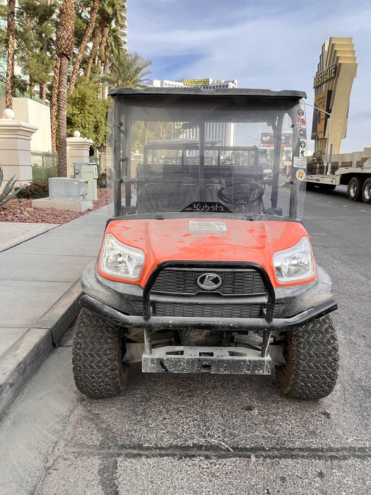 2022 Kubota RTV-X1140W-H Plastic Canopy, Windshield Acrylic Clear, LED Strobe Light, Wire Harness Kit, Back up Alarm