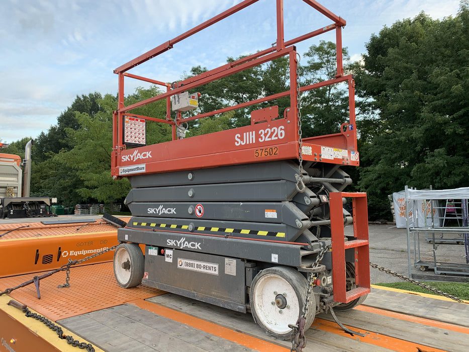 2017 Skyjack SJIII-3226 Standard Rental Specs