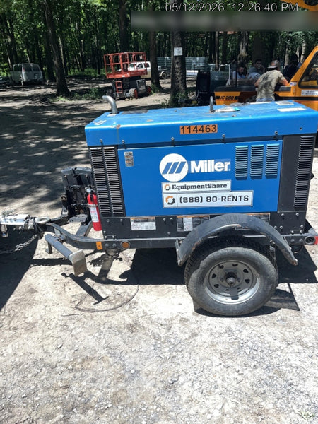 2020 Miller Electric BIG BLUE 400 Trailer Mounted Welder