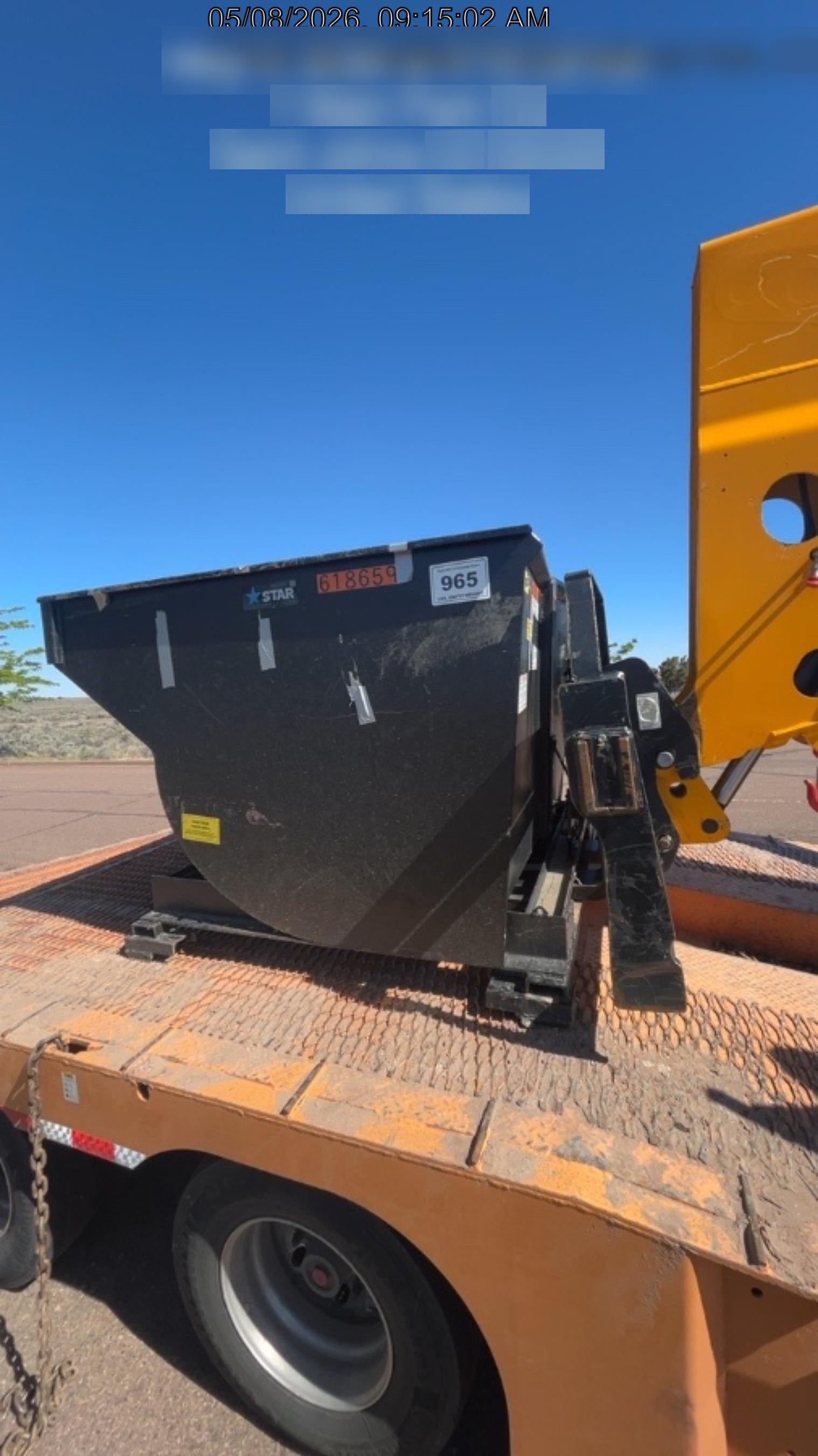 2025 STAR INDUSTRIES M-1820 - Self-Dump Hopper