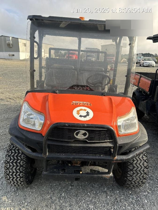 2022 Kubota RTV-X1140W-H Plastic Canopy, Windshield Acrylic Clear, LED Strobe Light, Wire Harness Kit, Back up Alarm