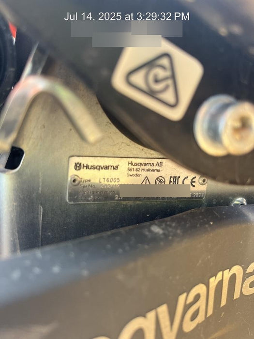 2024 HUSQVARNA LT6005