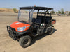 2021 Kubota RTV-X1140W-H Plastic Canopy, Windshield Acrylic Clear, LED Strobe Light, Wire Harness Kit, Back up Alarm