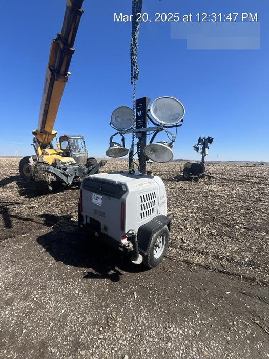 2018 Wacker Neuson LTV6L-MH Wacker Neuson LTV6L Mobile Light Tower w/Fuel Level Sensor Installed