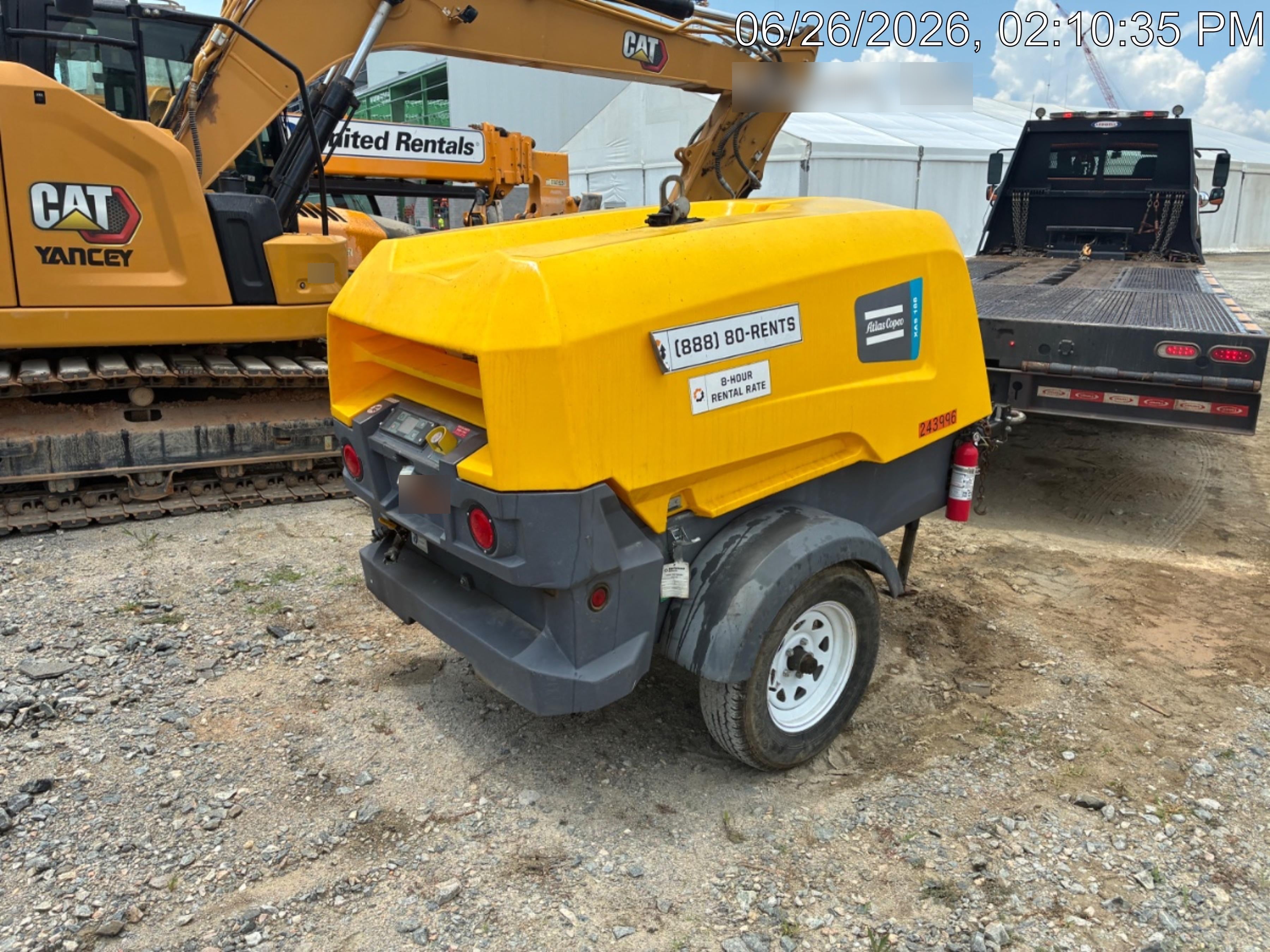 2022 ATLAS COPCO XAS188 CWK