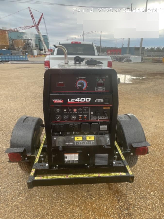 2024 Lincoln Electric LE400 Kubota V1505, Trlr, Cable Rack, Light Kit, ES Decals, T3