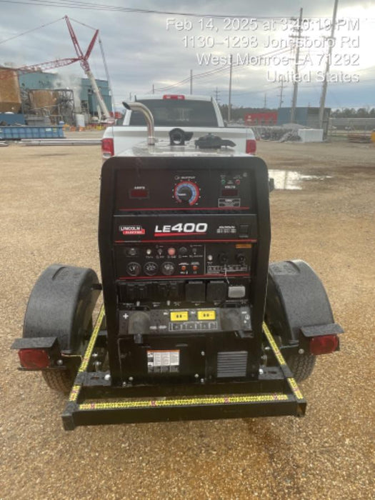 2024 Lincoln Electric LE400 Kubota V1505, Trlr, Cable Rack, Light Kit, ES Decals, T3