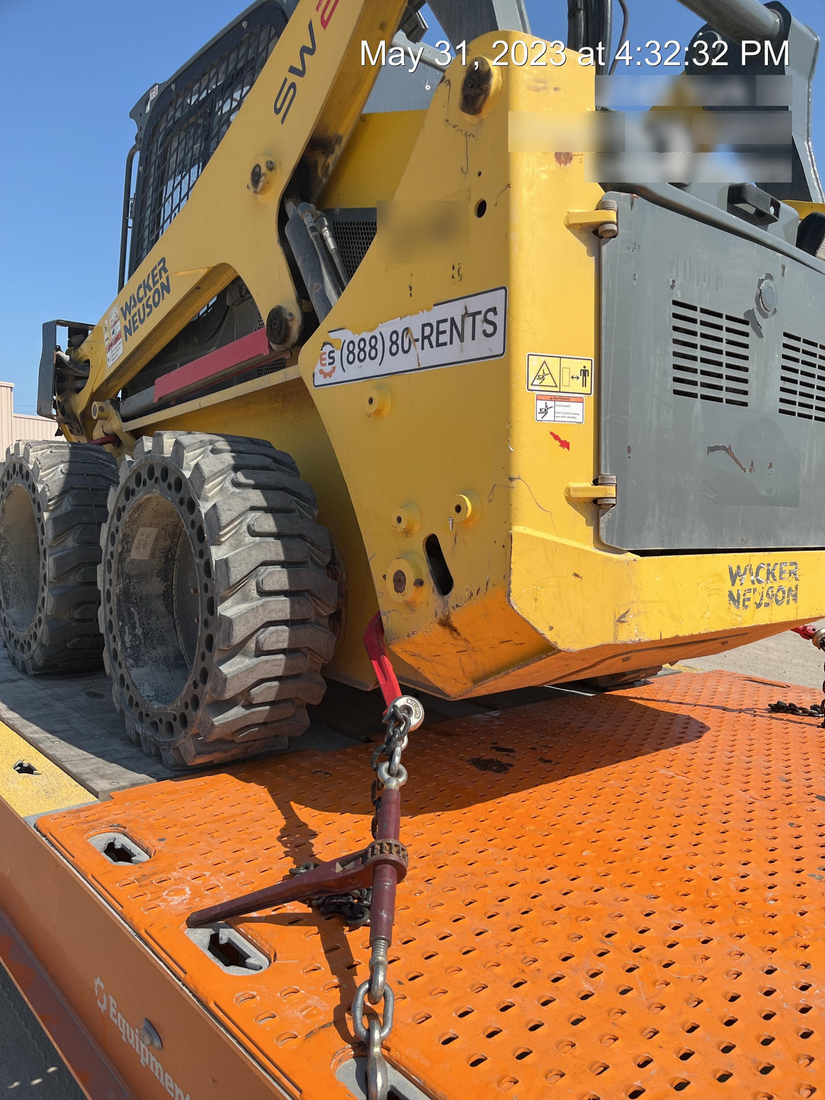 Wacker Neuson SW28 Wacker Neuson SW28 Skid Loader w/Solid Tires, Cab, 75" Bucket