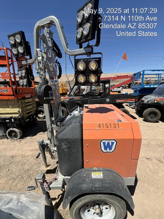 2024 Wanco WLTT-4MM4K Diesel, Deep Sea Controller, Shore Power Plug, Auto Start, (4) 350W LED Floodlights, 4kW Generator, 60 Gal Fuel Tank, 2" Ball, T3