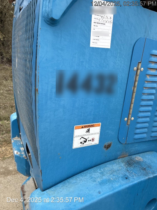 2018 Genie GTH-1056 Genie GTH-1056 w/CAB, Solid Tires, Work Lights, 60" carriage/forks, cab mesh, beacon