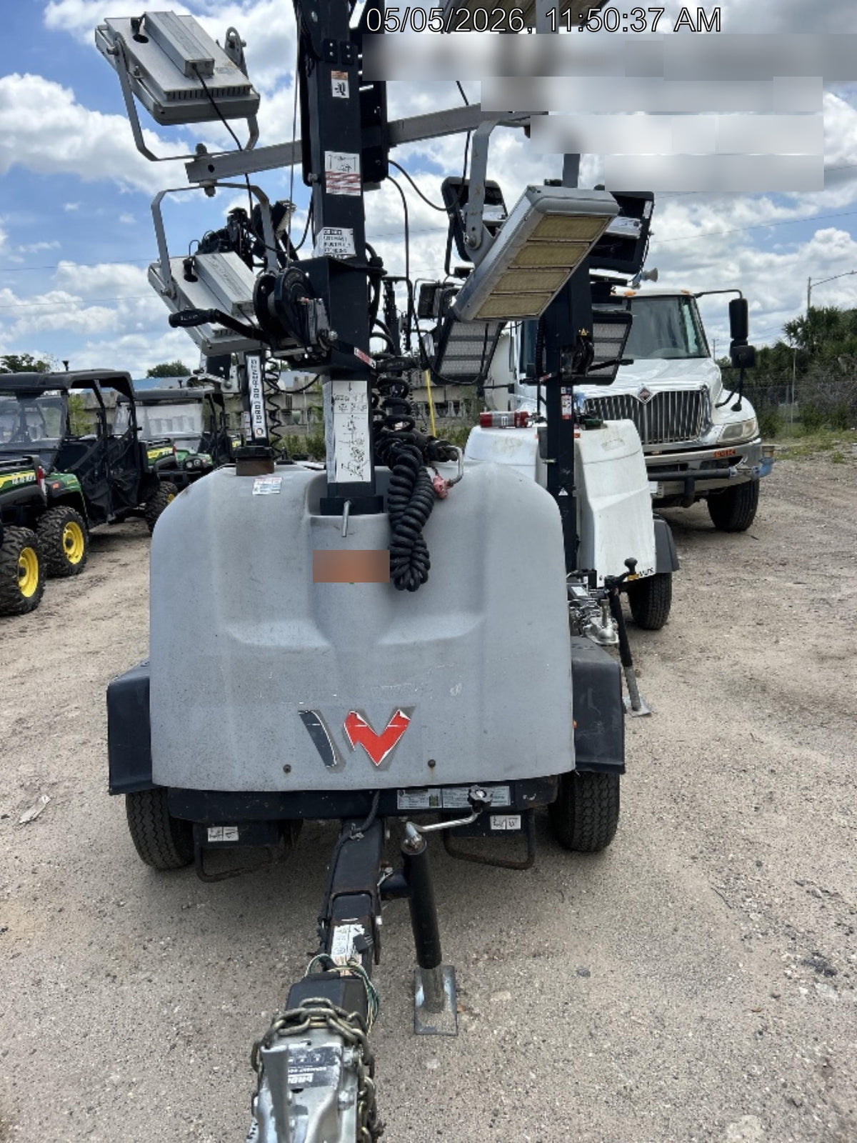 2019 Wacker Neuson LTV6K-LED Standard LED Towable Light Tower w/None
