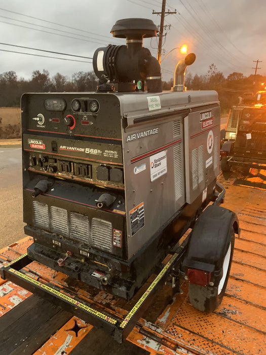 2021 Lincoln Electric Air Vantage 566 Air Vantage 566X Ready Pak 3 (includes trailer, cable rack, fender light kit); no telematics