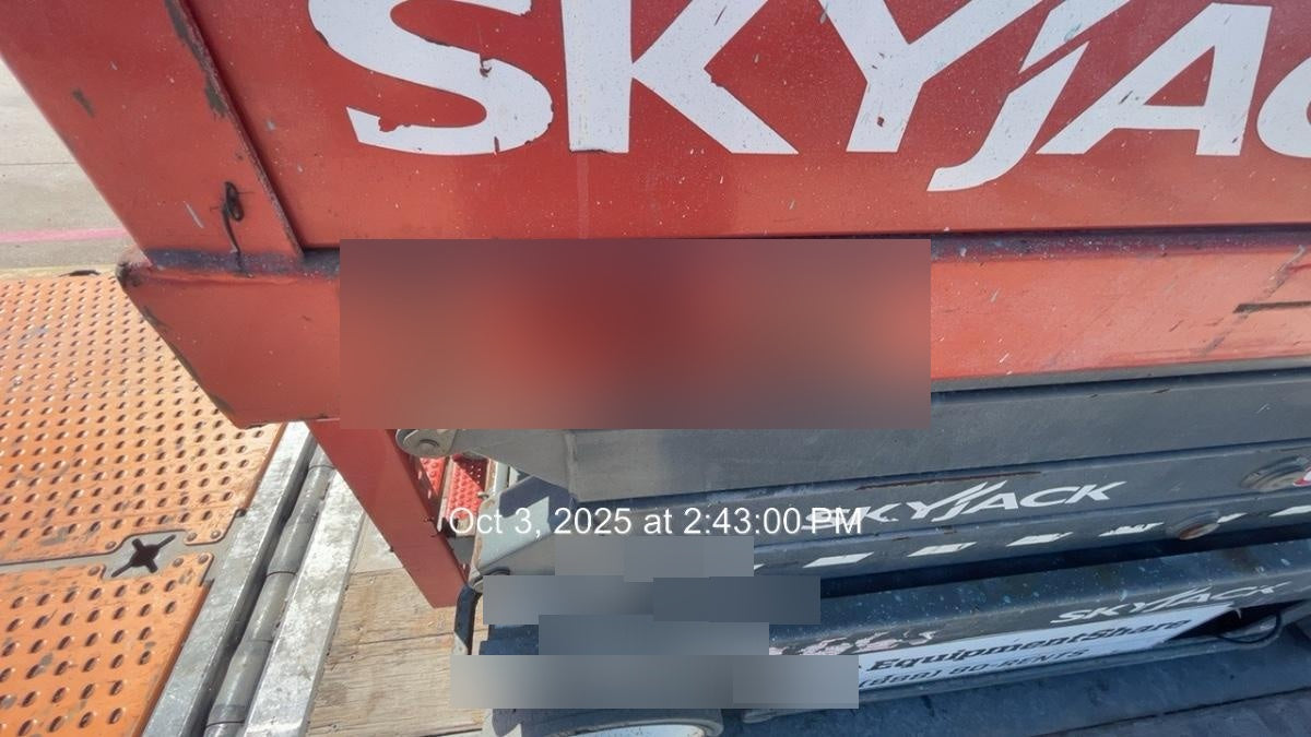 2019 Skyjack SJIII-3226 Standard Options