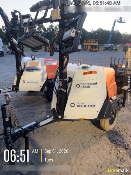 2024 Generac MLT6SKDS-STD4 ELEC WINCH Diesel, Electric Winch Mast, Powerzone Controller, (4) 320W LED Lights, 4kW Generator, 39.9 Gal Fuel Tank, 2" pintle, T3