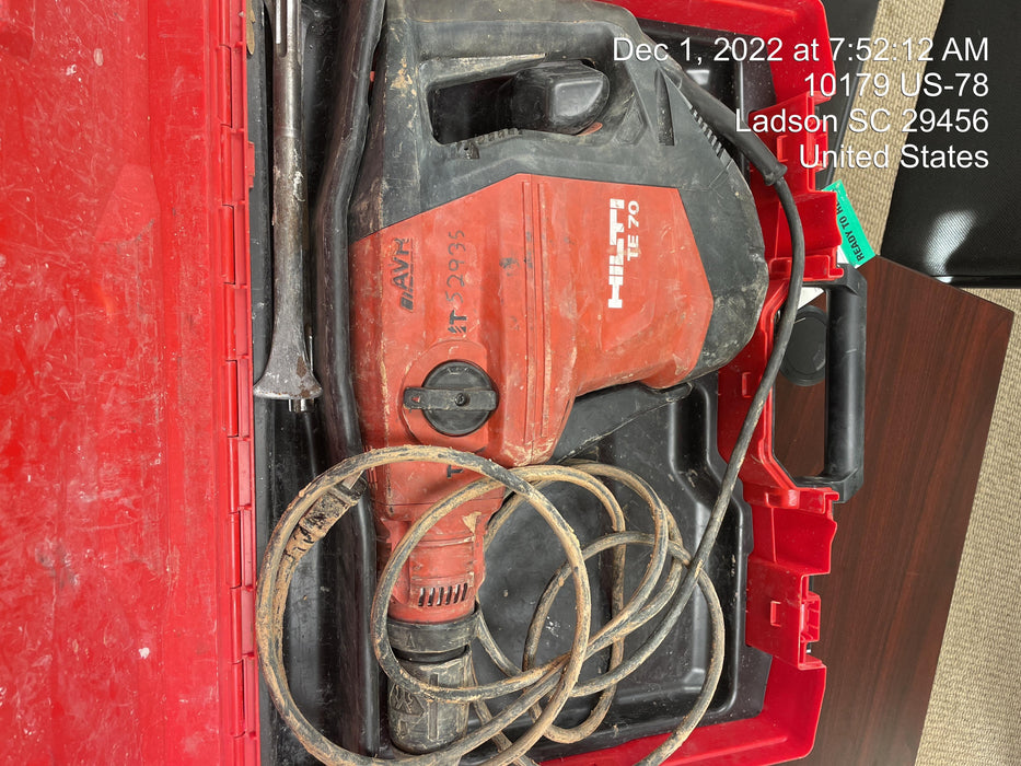 2019 HILTI TE 70-AVR