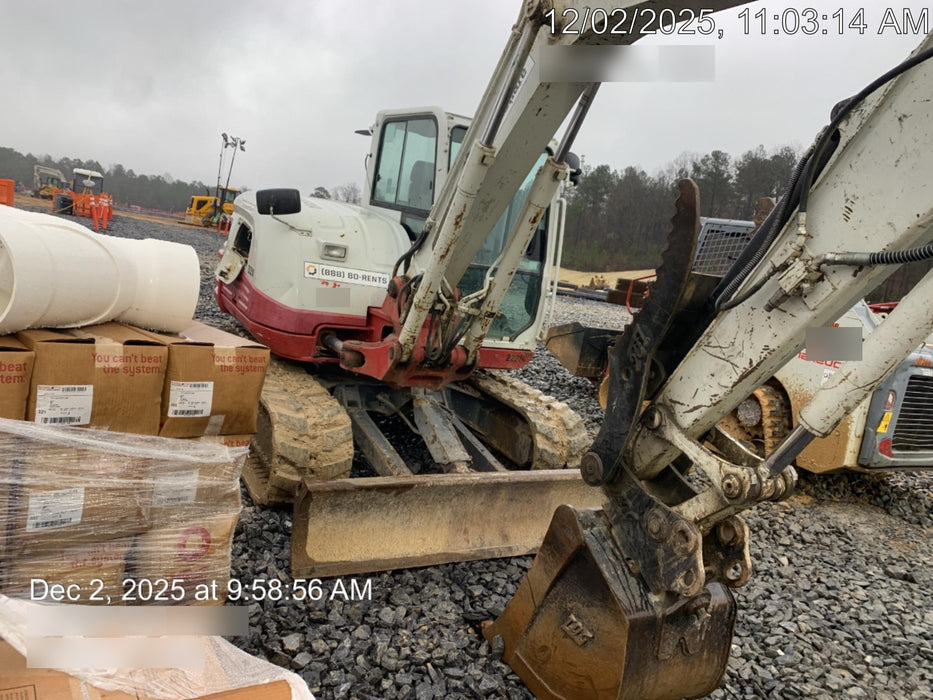 2019 Takeuchi TB290 Takeuchi TB290 Cab/Heat/AC w/Rubber Tracks, Auxiliary Hydraulics, Dozer Blade, Manual QC, 18/24/36" Buckets, Hydraulic Thumb Installed