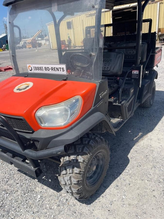 2020 Kubota RTV-X1140W-H Canopy, 4-Seater, Diesel, Windshield Acrylic Clear, Strobe Light, Backup Alarm