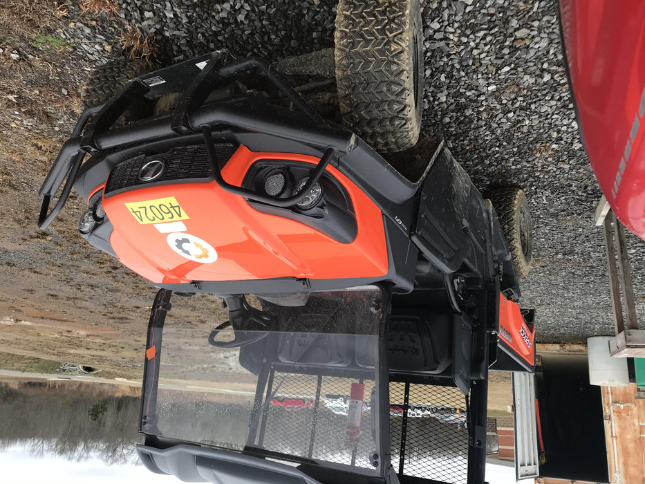 2019 Kubota RTV-XG850WL-H 4wd Utility Cart, Gas, 2 Seat, LED Strobe, Windshield Tempered Glass, Plastic Canopy, Wire Harness Kit, Backup Alarm