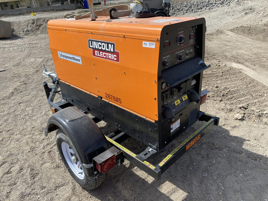 2023 Lincoln Electric LE400 Kubota V1505, Trlr, Cable Rack, Light Kit, ES Decals, T3