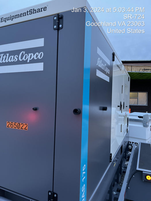 2022 ATLAS COPCO QAS 175