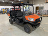 Kubota RTV-X1140W-H 4WD utility cart -LED strobe -Windshield tempered glass -Plastic canopy -Wire harness kit -Backup alarm