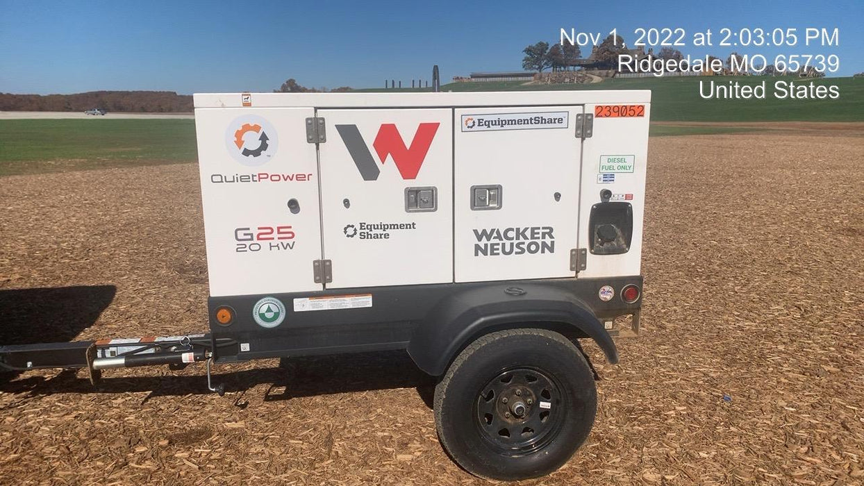 2022 WACKER NEUSON G25