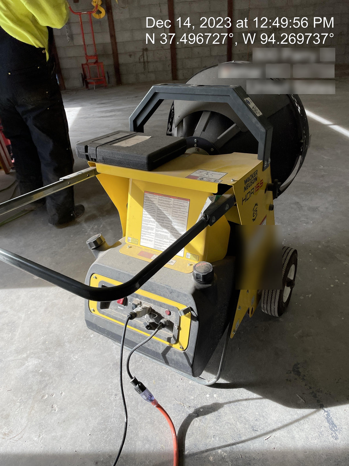 2018 WACKER NEUSON HDR 155