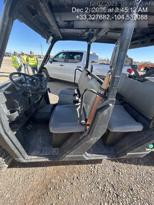 2021 Polaris Pro XD 4000D AWD Canopy, Diesel, 4-6 Passenger, LED Strobe, Rearview Mirror