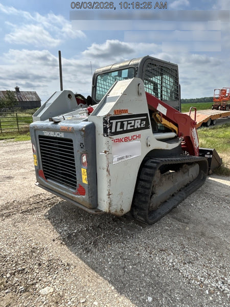 2020 Takeuchi TL12R2-CRR Cab/Heat/Air, Hydraulic QC, Ride Control