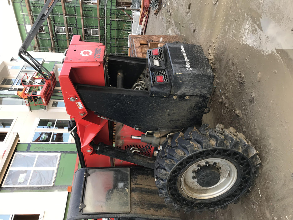 2019 Manitou MTA10055 Canopy, 120 HP, Solid Tires, Work Lights, Lift Hook, Auxiliary Hydraulics 66" Carriage and 60" Forks