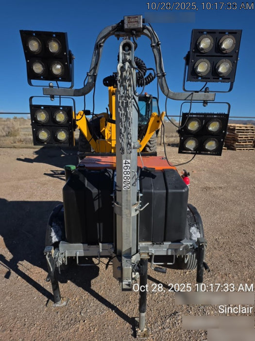 2024 Wanco WLTT-4MM4K Diesel, Deep Sea Controller, Shore Power Plug, Auto Start, (4) 350W LED Floodlights, 4kW Generator, 60 Gal Fuel Tank, 2" Ball, T3