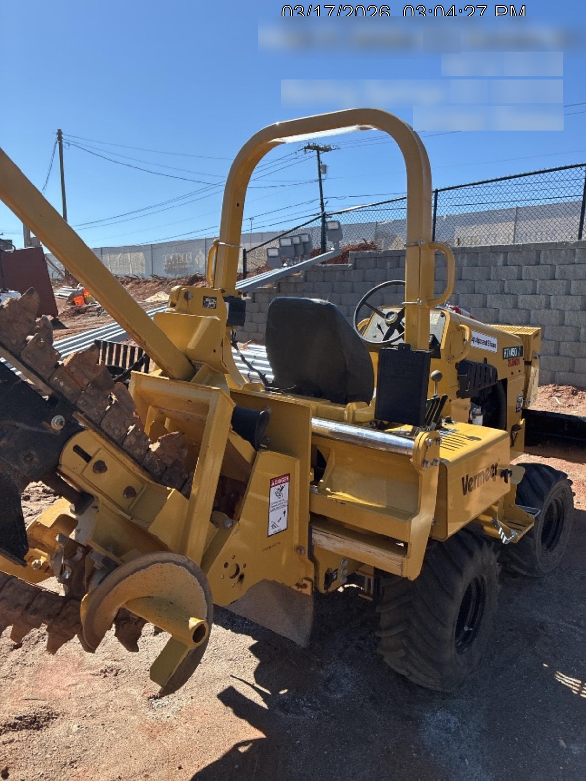 2023 VERMEER RTX450