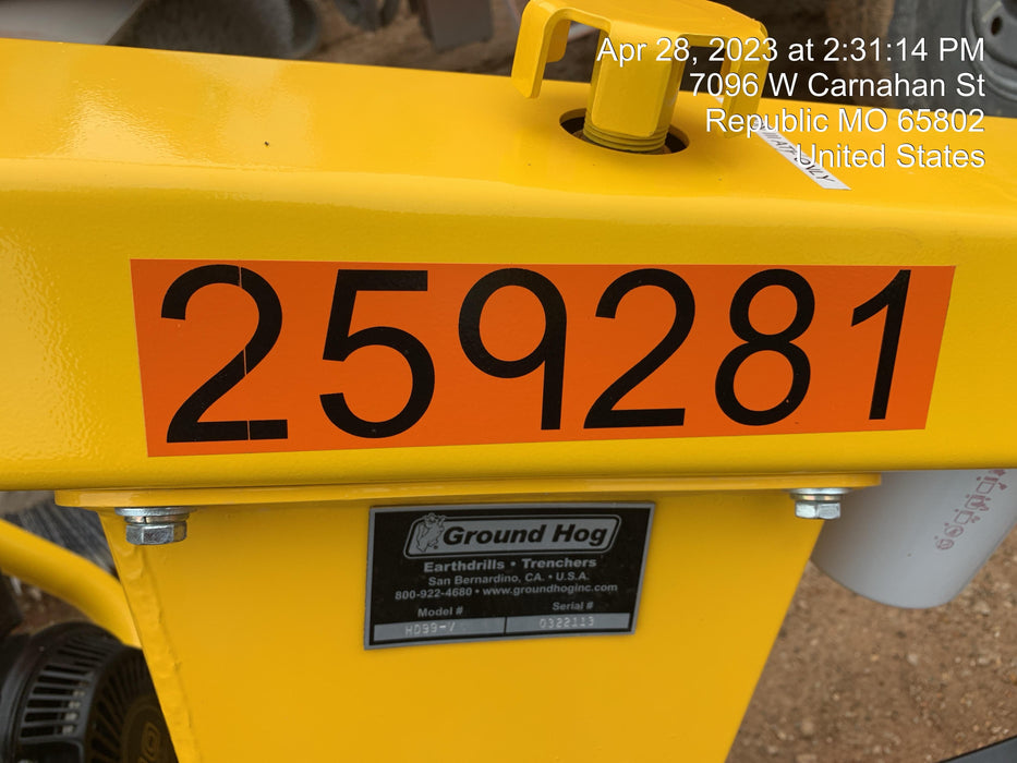 2022 GROUND HOG HD99