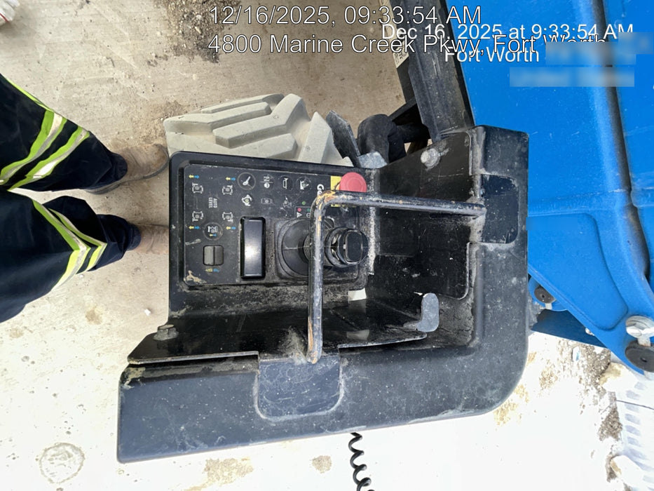 2018 Genie GTH-1056 Genie GTH-1056 w/CAB, Solid Tires, Work Lights, 60" carriage/forks, cab mesh, beacon