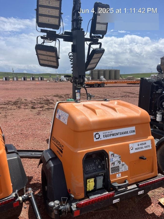 2023 Generac MLT2 Diesel, Flex Switch 120V Input, Powerzone Controller, (4) 320W LED Lights, 4kW Generator, 39.9 Gal Fuel Tank, 2" Ball, T3