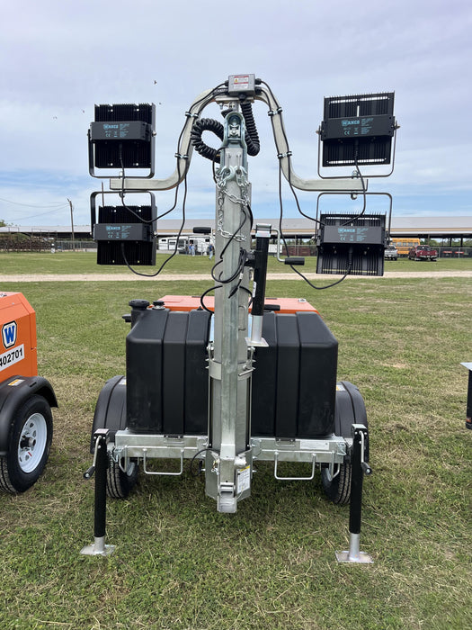 2024 Wanco WLTT-4MM4K Diesel, Deep Sea Controller, Shore Power Plug, Auto Start, (4) 350W LED Floodlights, 4kW Generator, 60 Gal Fuel Tank, 2" Ball, T3