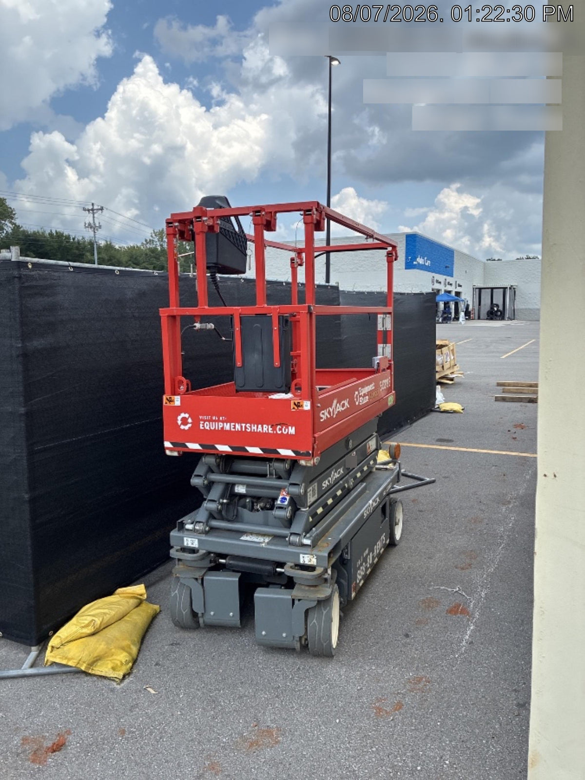 2024 Skyjack SJ3219 Electric Drive, Sld NM Tires, DBcns, RFRails, Power to Platform, T3 + Access Control