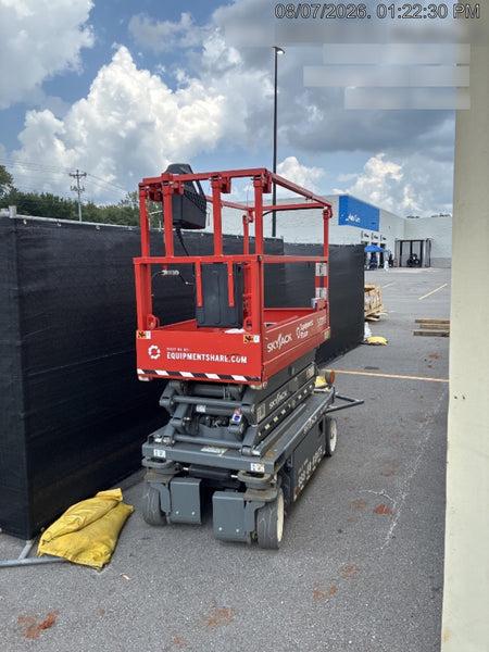 2024 Skyjack SJ3219 Electric Drive, Sld NM Tires, DBcns, RFRails, Power to Platform, T3 + Access Control