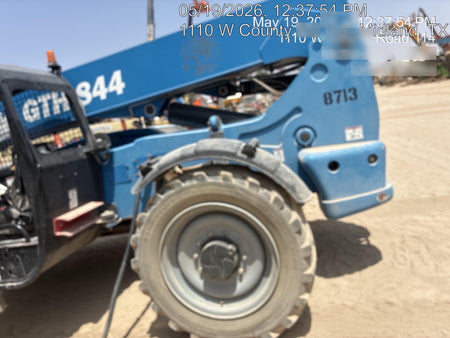 2018 Genie GTH-844 Genie GTH-844D w/Open ROPS, FF Tires, Work Light/Beacon, 60" Carriage and Forks