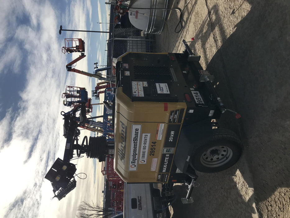 2019 Allmand MAXI-LITE II Allmand Maxi-Lite Pro II V 20 kW Light Tower w/Arctic Package, LED Light Package